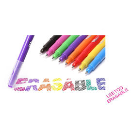 Penna cancellabile non tossica del gel di Theromo Senstive di scrittura regolare su ordinazione di logo con i colori assortiti