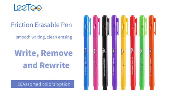 rosso di blu di Pen Clicker 05 della palla di attrito del punto fine di 0.7mm