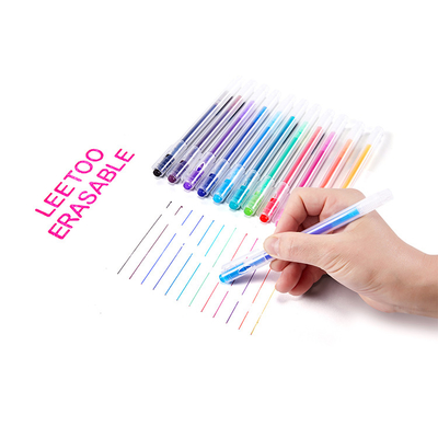 20 colori lisciano la scrittura 0.7mm riscaldano le penne cancellabili