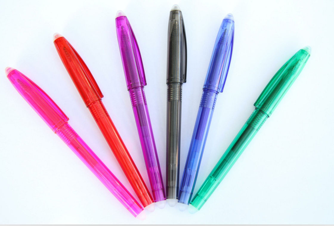 Il gel cancellabile di punta della pallottola di BSCI 0.5mm 0.7mm rinchiude 20 colori facoltativi